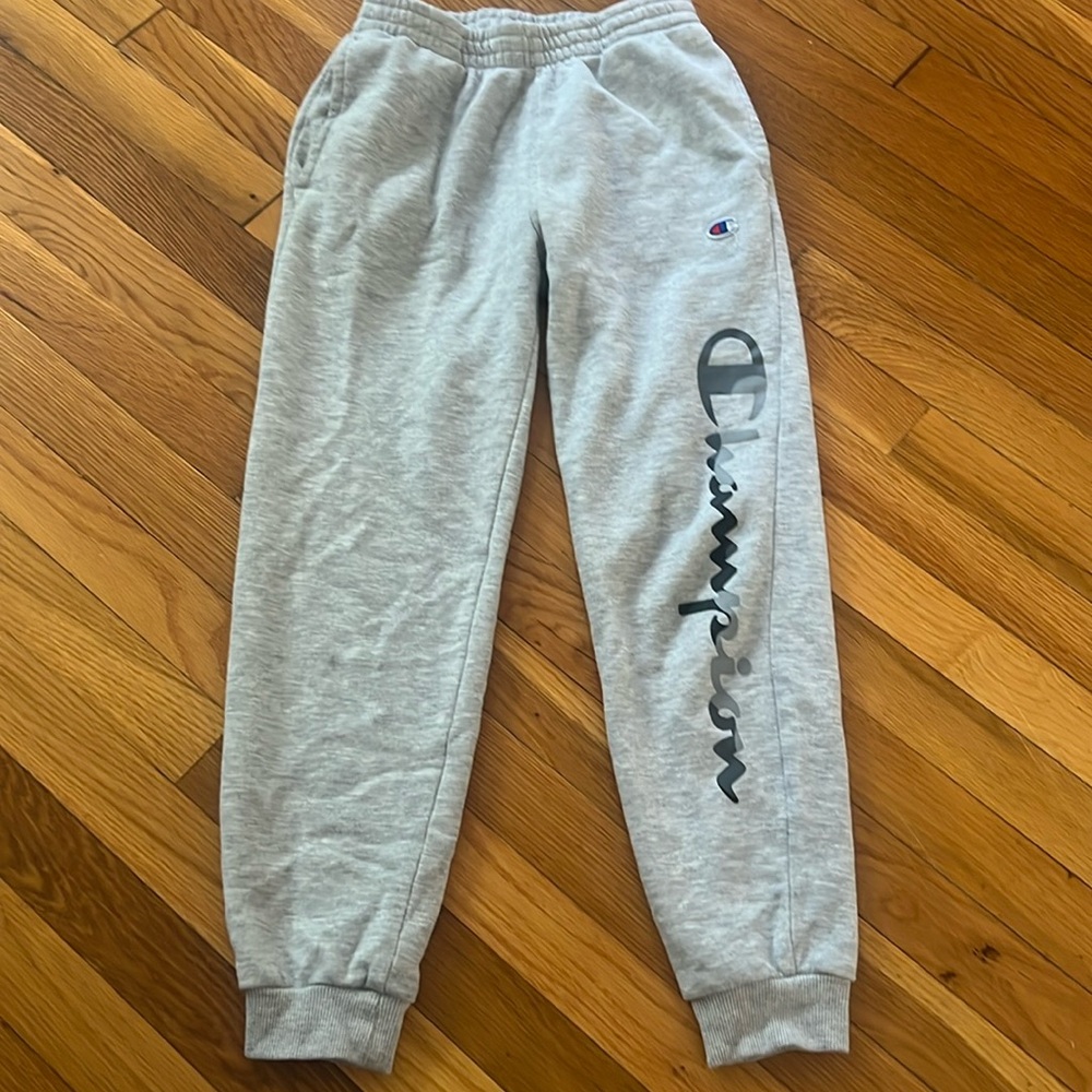 Champion boys gray sweatpants